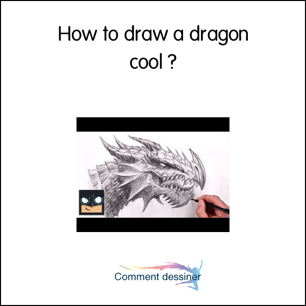 How to draw a dragon cool